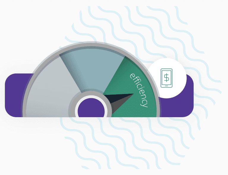 efficiency meter and mobile cost savings