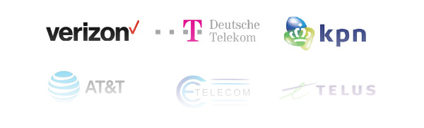 telecom mobile carrier logos