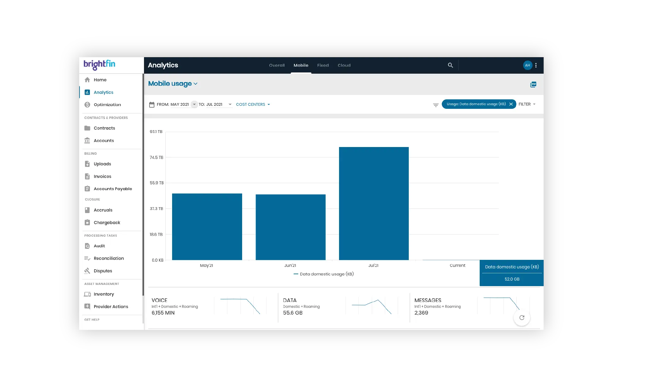 21.2 release mobile analytics