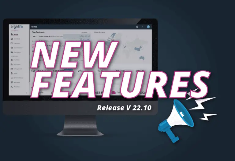 Exciting new features in brightfin’s 22.10 release!