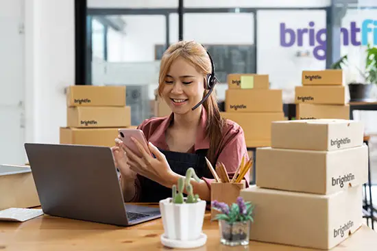 brightfin help desk for mobile lifecycle management