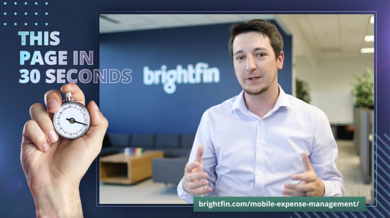 Mobile Expense Management in 30 seconds