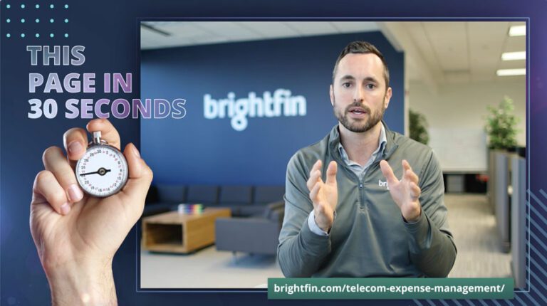 Telecom Expense Management in 30 seconds
