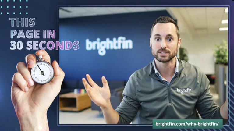 brightfin differentiators in 30 seconds