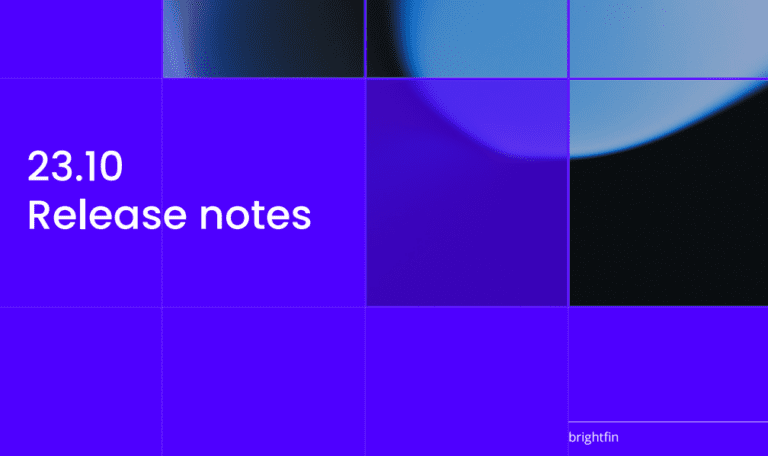 Brightfin 23.10 Update