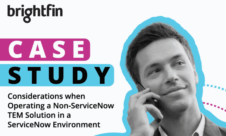 Considerations when Operating a Non-ServiceNow TEM Solution in a ServiceNow Environment
