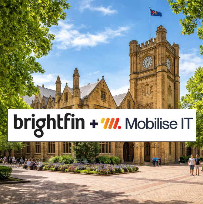 Brightfin Announces First Customer Win in Australia with Partner Mobilise IT