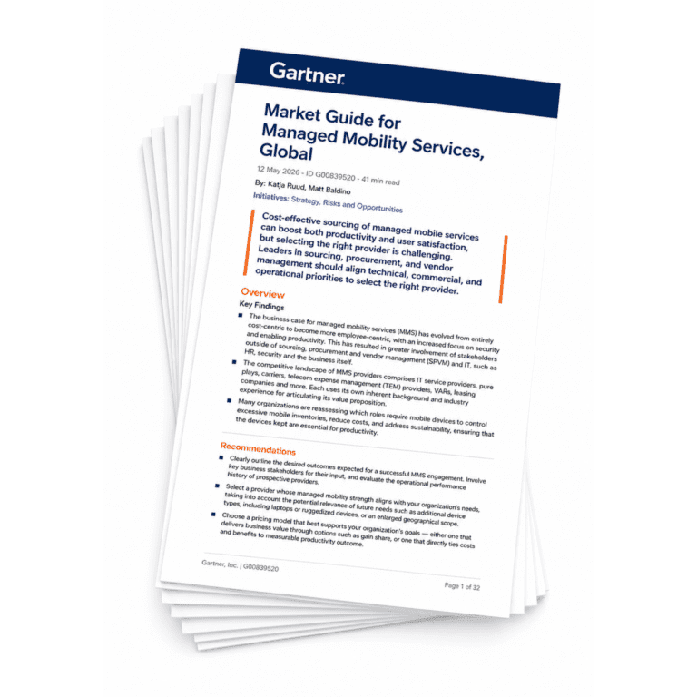 Gartner® Names Brightfin a Representative Vendor in the 2026 Market Guide for Managed Mobility Services, Global — 5 Takeaways for IT Leaders